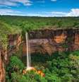 Véu de Noiva, na Chapada dos Guimarães (MT)  Foto: Divulgação / Estadão Conteúdo