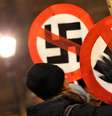 Marcha contra o nazismo em Dresden, na Alemanha  Foto: ANSA / Ansa