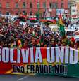 Manifestantes se reúnem em La Paz para priotestar contra o presidente Evo Morales
04/11/2019
REUTERS/Kai Pfaffenbach  Foto: Reuters