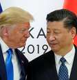 Encontro entre os presidentes da China e dos Estados Unidos, Donald Trump e Xi Jinping, em Osaka, no Japão
29/06/2019
REUTERS/Kevin Lamarque   Foto: Reuters