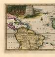 Mapa das duas viagens do alemão Hans Staden ao Brasil: em um dos percursos, ele aproveitou a Corrente Sul Equatorial para navegar do Golfo da Guiné até a costa brasileira  Foto: Divulgação / BBC News Brasil