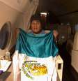 Ex-presidente da Bolívia Evo Morales a bordo de avião do governo mexicano a caminho do México
11/11/2019
Marcelo Ebrard via Twitter via REUTERS  Foto: Reuters