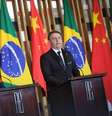 Presidente disse que China "faz parte do futuro do Brasil"  Foto: EPA / Ansa - Brasil