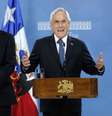 Piñera disse que sem paz não é possível avançar com a agenda de justiça social e a reforma da Constituição  Foto: Getty Images / BBC News Brasil