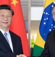 Esse foi os segundo encontro de Bolsonaro e Xi em menos de um mês  Foto: DW / Deutsche Welle