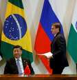 Presidentes Jair Bolsonaro, Xi Jinping (China) e Vladimir Putin (Rússia) participam de reunião da cúpula do Brics em Brasília
14/11/2019
REUTERS/Adriano Machado  Foto: Reuters