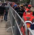 Multidão chega 'atrasada' e perde treino na F1  Foto: Lucas Baldez / Redação Terra