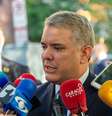 Presidente da Colômbia, Iván Duque, dá entrevista a jornalistas em Washington
27/09/2019 Presidência da Colômbia/Divulgação via REUTERS   Foto: Reuters