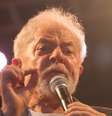 O ex-presidente Lula durante o Festival Lula Livre na Praça Nossa Senhora do Carmo  Foto: Pedro de Paula / Futura Press