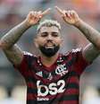 Copa Libertadores - Final - Flamengo x River Plate - Estádio Monumental, Lima, Peru. 23/11/2019. Gabriel Barbosa, do Flamengo, comemora o seu segundo gol. REUTERS/Guadalupe Pardo  Foto: Reuters