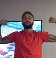 Neymar imita Gabigol e comemora título rubro-negro: 'Flamengo é Brasil'  Foto: Reprodução / Estadão