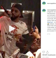 Marcos criticou o flamenguista pelas provocações ao Palmeiras (Foto: Reprodução/Instagram)  Foto: Gazeta Esportiva
