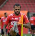 Daniel Alves optou por defender o São Paulo (Foto: Rubens Chiri/São Paulo)  Foto: Gazeta Esportiva
