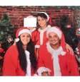 'Família em primeiro lugar', comentou Itaberlly Lozano nas fotos que postou ao lado da mãe, do padrasto e do irmão tiradas no último Natal  Foto: Facebook/Reprodução / Estadão Conteúdo