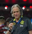 Jorge Jesus tem contrato com o Flamengo até maio de 2020 (Foto: Alexandre Vidal/Flamengo)  Foto: Gazeta Esportiva