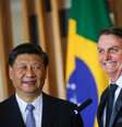 Presidente Jair Bolsonaro e presidente chinês, Xi Jinping, durante encontro em Brasília
13/11/2019
REUTERS/Adriano Machado  Foto: Reuters