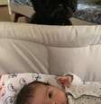 Clara Maria, filha de Tatá Werneck e Rafael Vitti, já tem um melhor amigo!  Foto: Reprodução, Instagram / PureBreak