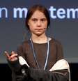Ativista climática Greta Thunberg durante entrevista coletiva em Madri
06/12/2019 REUTERS/Sergio Perez  Foto: Reuters