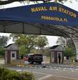 A base aeronaval de Pensacola abriga mais de 16.000 militares e 7.400 funcionários civis  Foto: DW / Deutsche Welle