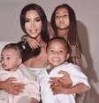 Kim Kardashian e os filhos.  Foto: Instagram/@kimkardashian / Estadão