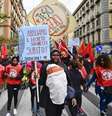'Sardinhas' protestam em Nápoles contra política migratória  Foto: ANSA / Ansa - Brasil
