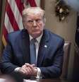 O presidente Donald Trump diz ser vítima de 'caça às bruxas'  Foto: EPA / Ansa - Brasil