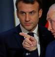 Angela Merkel, Emmanuel Macron e Vladimir Putin no encontro em Paris  Foto: DW / Deutsche Welle