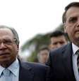 Ministro da Economia, Paulo Guedes, ao lado do presidente Jair Bolsonaro 
05/11/2019
REUTERS/Ueslei Marcelino  Foto: Reuters