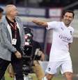 Jesualdo Ferreira e Xavi no Al-Sadd (Reprodução)  Foto: Gazeta Esportiva