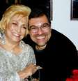 Hebe e Marcello em momento 'gracinha': mãe e filho sempre manifestaram carinho mútuo  Foto: Reprodução