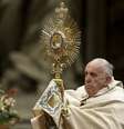 Papa Francisco durante a celebração do 'Te Deum', na Basílica de São Pedro  Foto: ANSA / Ansa - Brasil