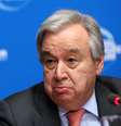 O secretário-geral das Nações Unidas, António Guterres, participa de uma coletiva de imprensa em Genebra, Suíça. 17/12/2019. REUTERS/Denis Balibouse  Foto: Reuters