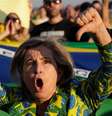 Apoiadores de Bolsonaro protestam contra o Supremo Tribunal Federal (STF) em Brasília  Foto: DW / Deutsche Welle