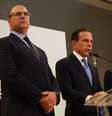 Doria e Witzel se unem para criticar Bolsonaro em evento  Foto: Fátima Meira / Futura Press