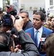 Guaidó mantém presidência do Parlamento em sessão paralela  Foto: Reuters
