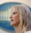 Assessora da Casa Branca Kellyanne Conway durante entrevista
18/12/2019
REUTERS/Kevin Lamarque  Foto: Reuters