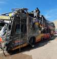 Ônibus destroçado após acidente que deixou vários mortos no Peru
06/01/2020
REUTERS/Javier Santiago  Foto: Reuters