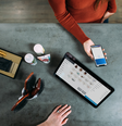 69% dos portadores de cartão de crédito no Brasil utilizam soluções de verificação, como impressão digital e reconhecimento facial, de acordo com pesquisa da Visa  Foto: Unsplash