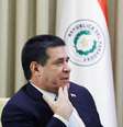 Ex-presidente Horacio Cartes em visita a Jerusalém 21/5/ 2018 REUTERS/Ronen Zvulun  Foto: Reuters