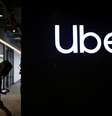 Logotipo do Uber no escritório da empresa na Colômbia. 12/12/2019. REUTERS/Luisa Gonzalez  Foto: Reuters