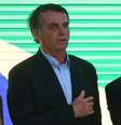 Jair Bolsonaro participa da inauguração do novo Pronto Socorro da Santa Casa de Misericórdia de Santos.  Foto: Guilherme Dionízio / Estadão Conteúdo