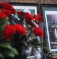 Homenagem em Kiev, Ucrânia, a vítimas de desastre aéreo no Irã  Foto: EPA / Ansa - Brasil
