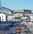 Um terço dos habitantes da Groenlândia vive na capital, Nuuk  Foto: Getty Images / BBC News Brasil