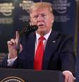 Presidente dos EUA, Donald Trump, durante entrevista coletiva em Davos
22/01/2020 REUTERS/Jonathan Ernst   Foto: Reuters