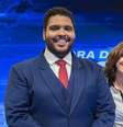 Os âncoras Paulo Vieira e Renata Gaspar foram ofuscados por piadas fracas  Foto: Estevam Avellar/TV Globo/Divulgação / Reprodução