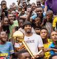 Serge Ibaka saiu das ruas do Congo para ser campeão da NBA  Foto: Reprodução