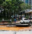 Rua destruída por enchente em Belo Horizonte
29/01/2020
REUTERS/Cristiane Mattos  Foto: Reuters