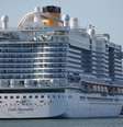 Navio Costa Smeralda, ancorado no porto de Civitavecchia
30/01/2020
REUTERS/Guglielmo Mangiapane  Foto: Reuters