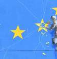 Mural de Banksy em Dover, Reino Unido, ironiza saída do país da União Europeia  Foto: ANSA / Ansa - Brasil