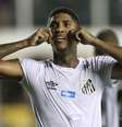 Raniel marcou os gols da vitória santista.  Foto: Guilherme Dionízio / Código 19 / Estadão Conteúdo